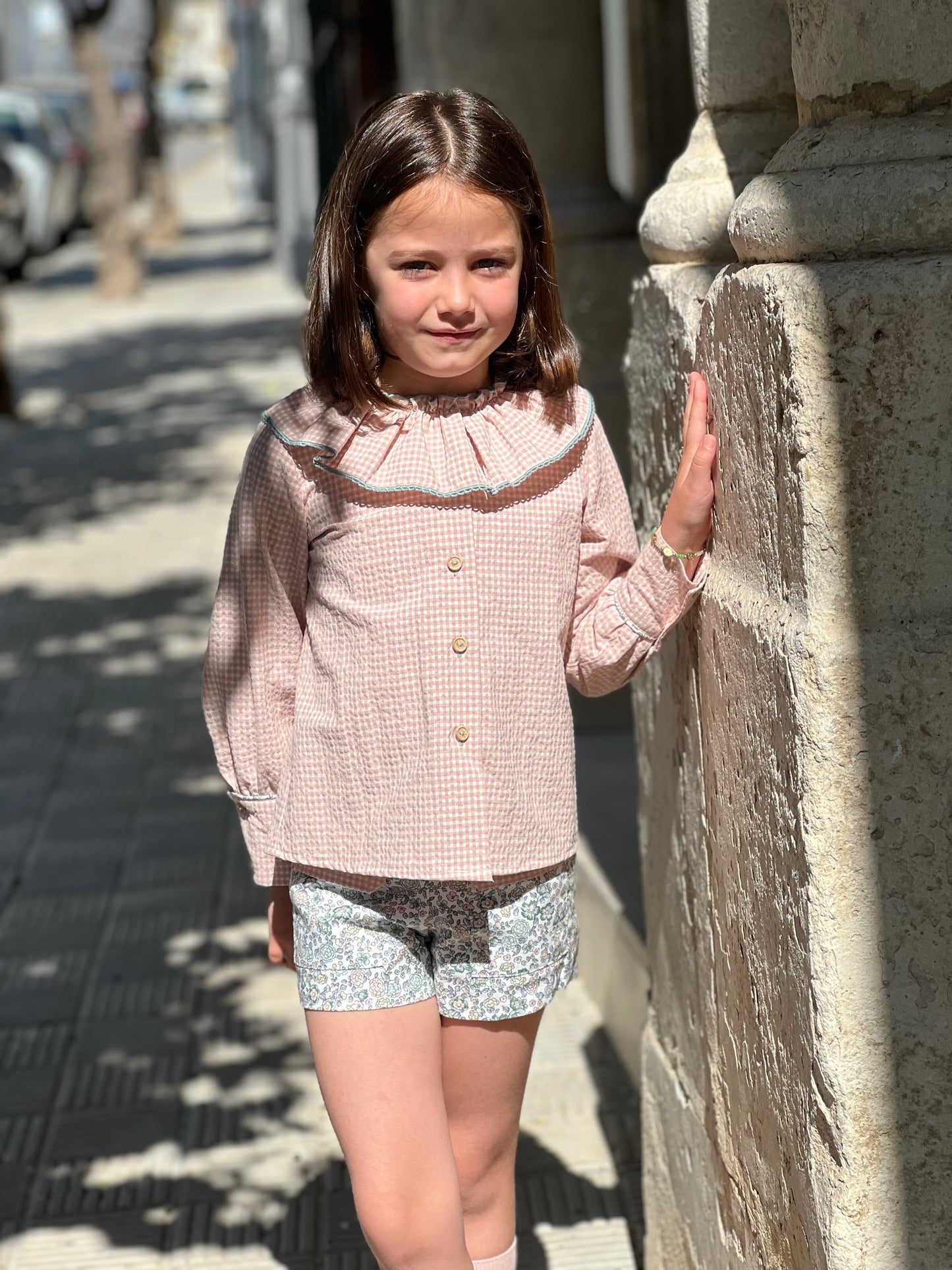 Girl's Shirt and Shorts Set