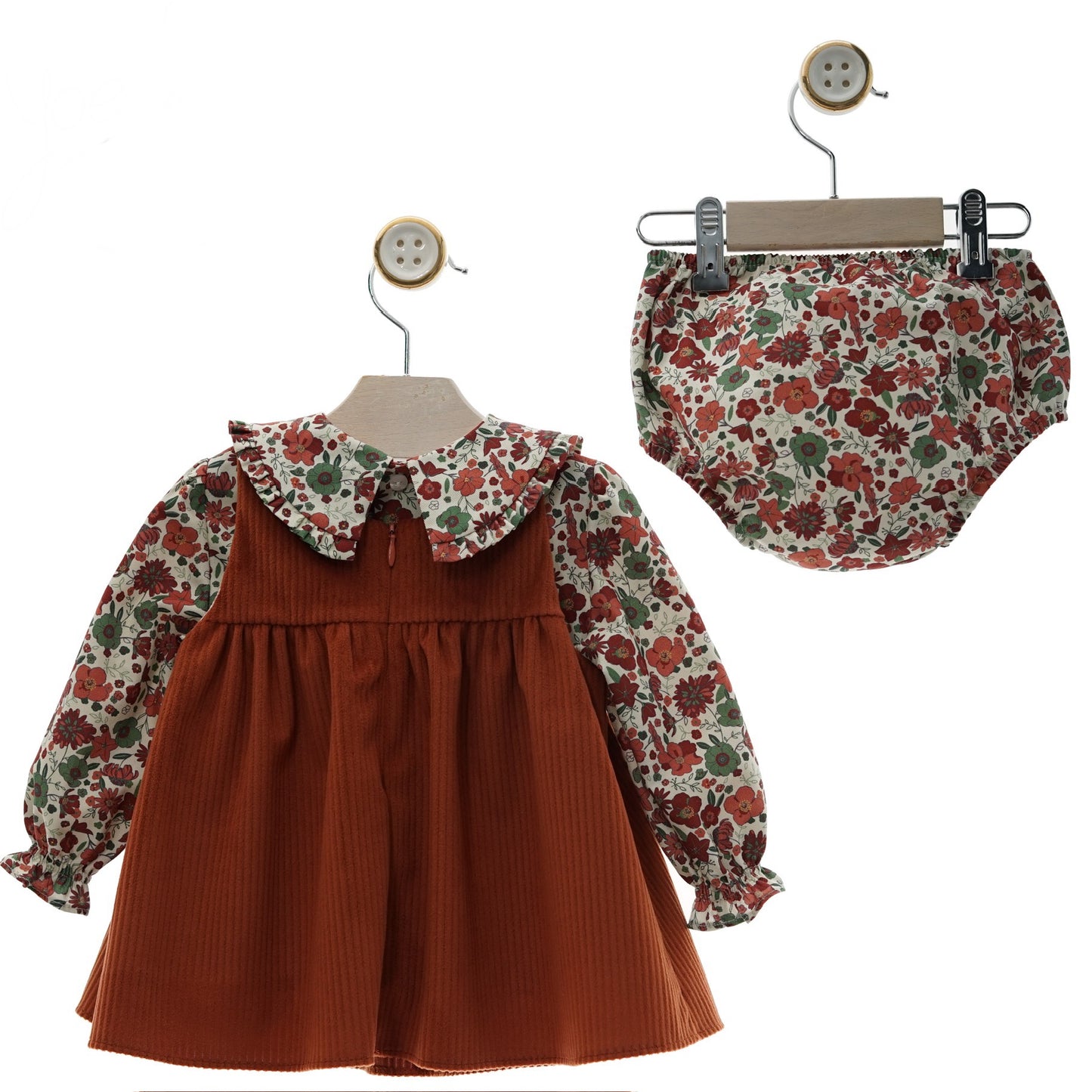 Autumn Floral Girl's Set