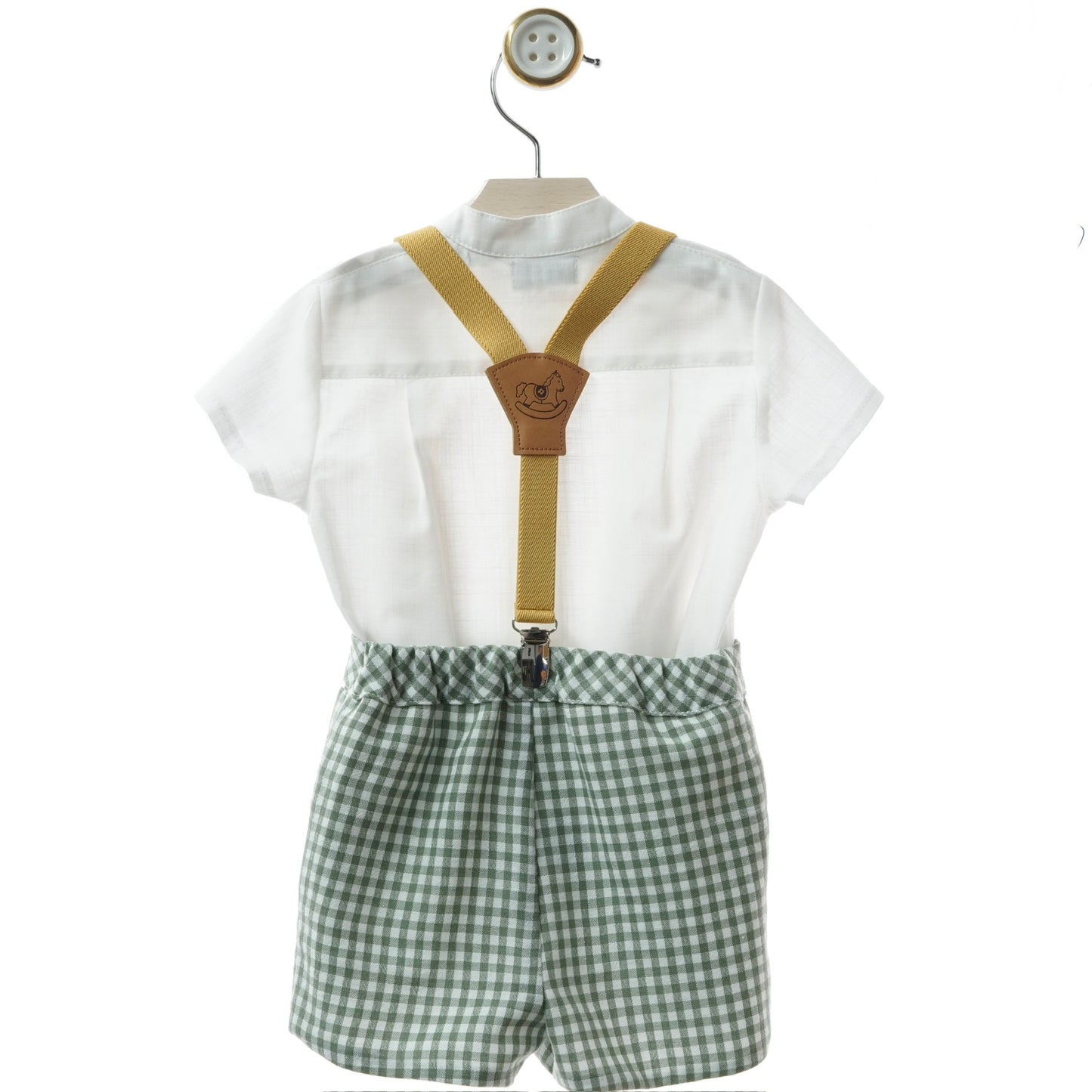 Boy's Set with Suspenders