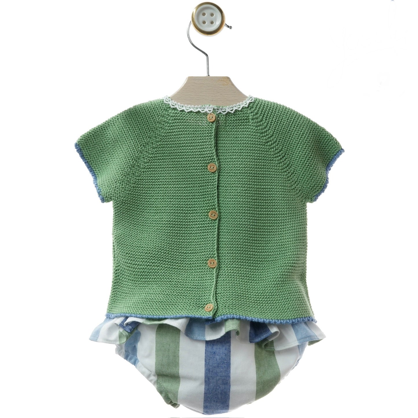Striped Knit Set for Girl