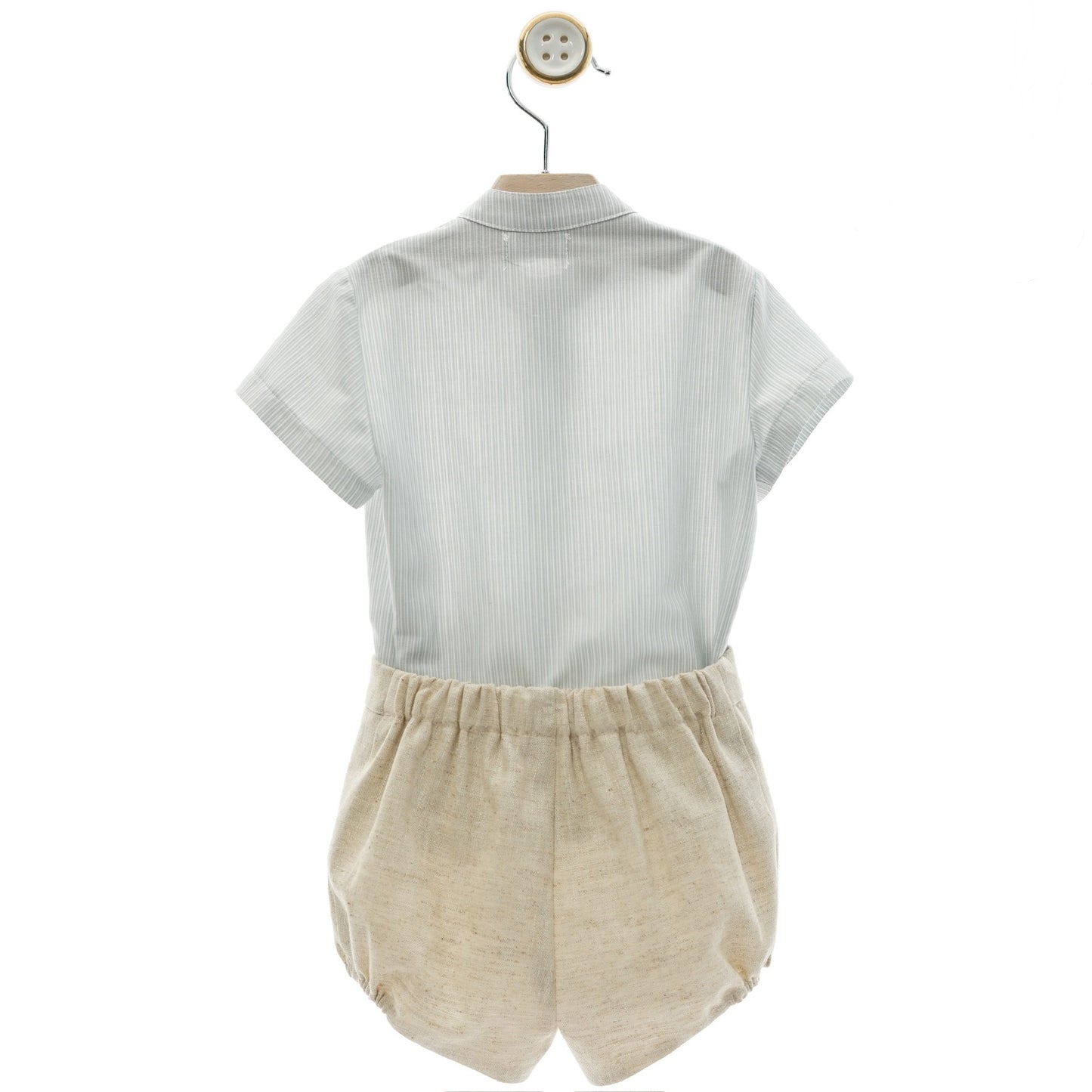 Refreshing shirt and shorts set