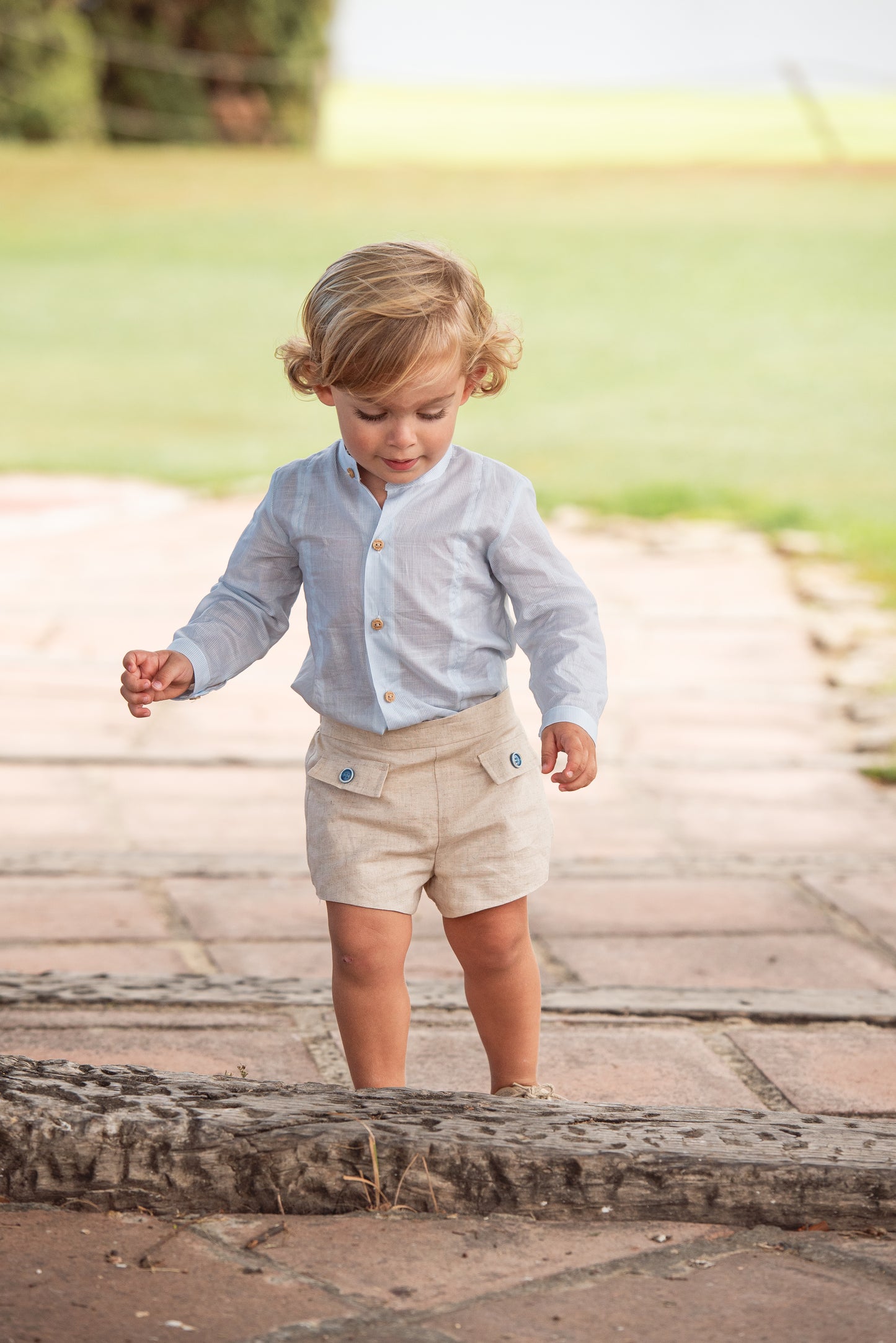 Delicate Blue Boy's Set