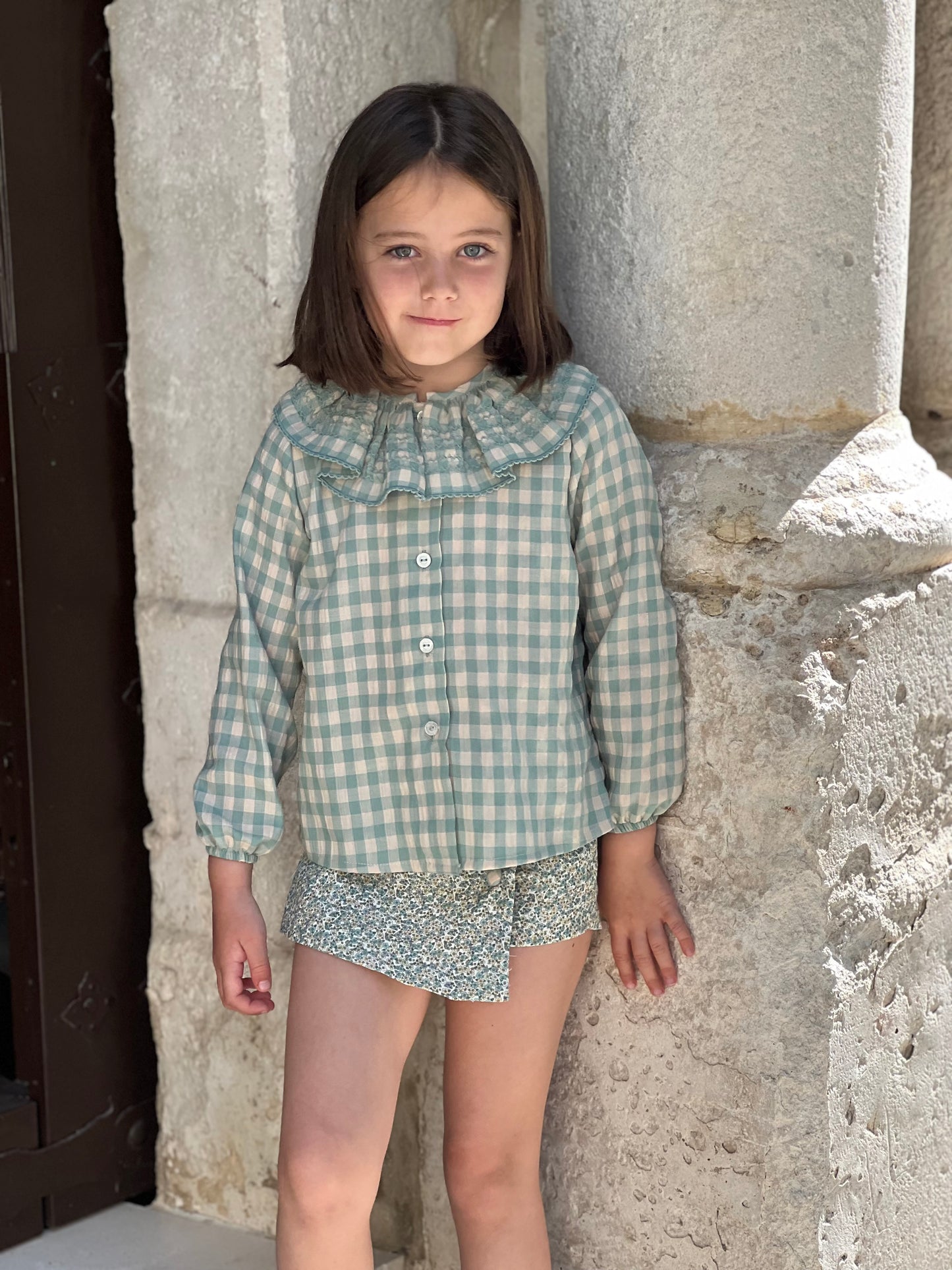 Mint Blossom Girl's Set