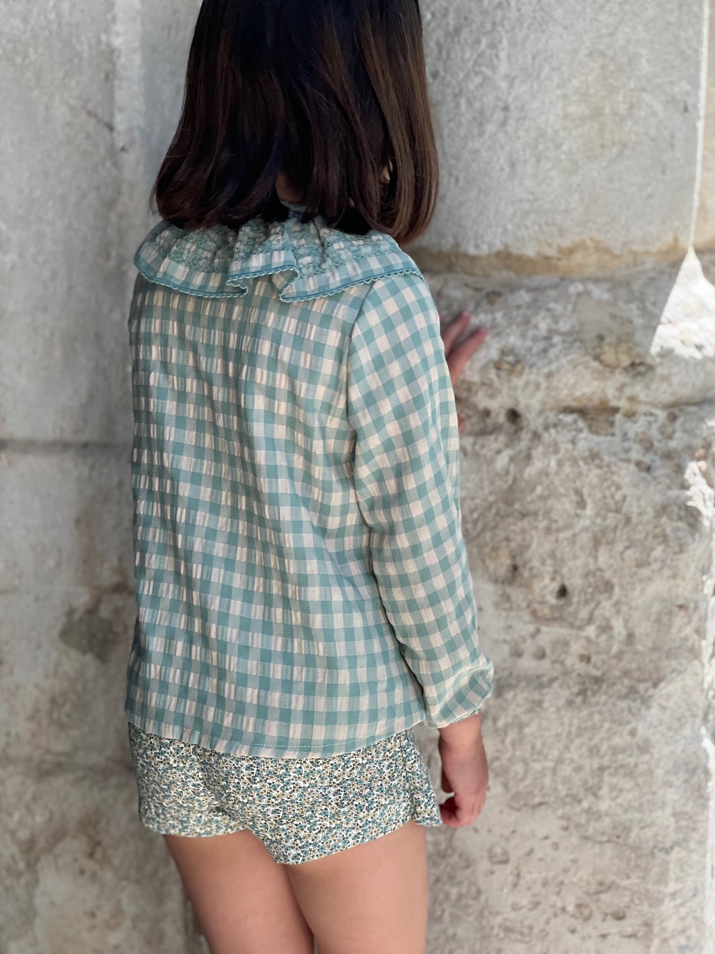 Mint Blossom Girl's Set