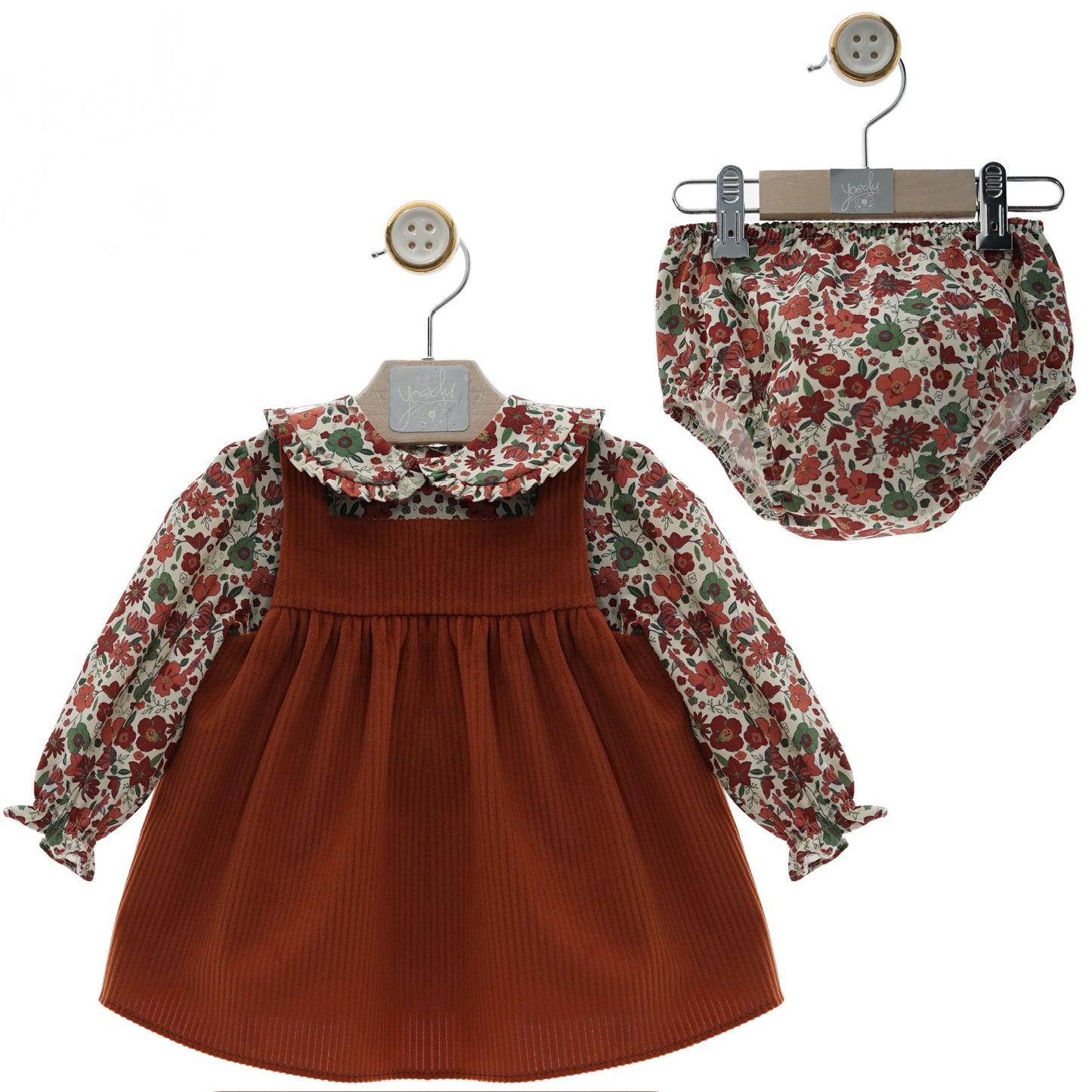 Autumn Floral Girl's Set