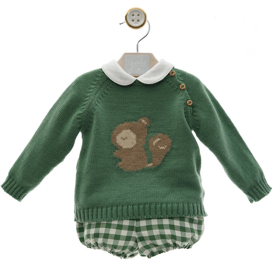 Boy's Set with Squirrel