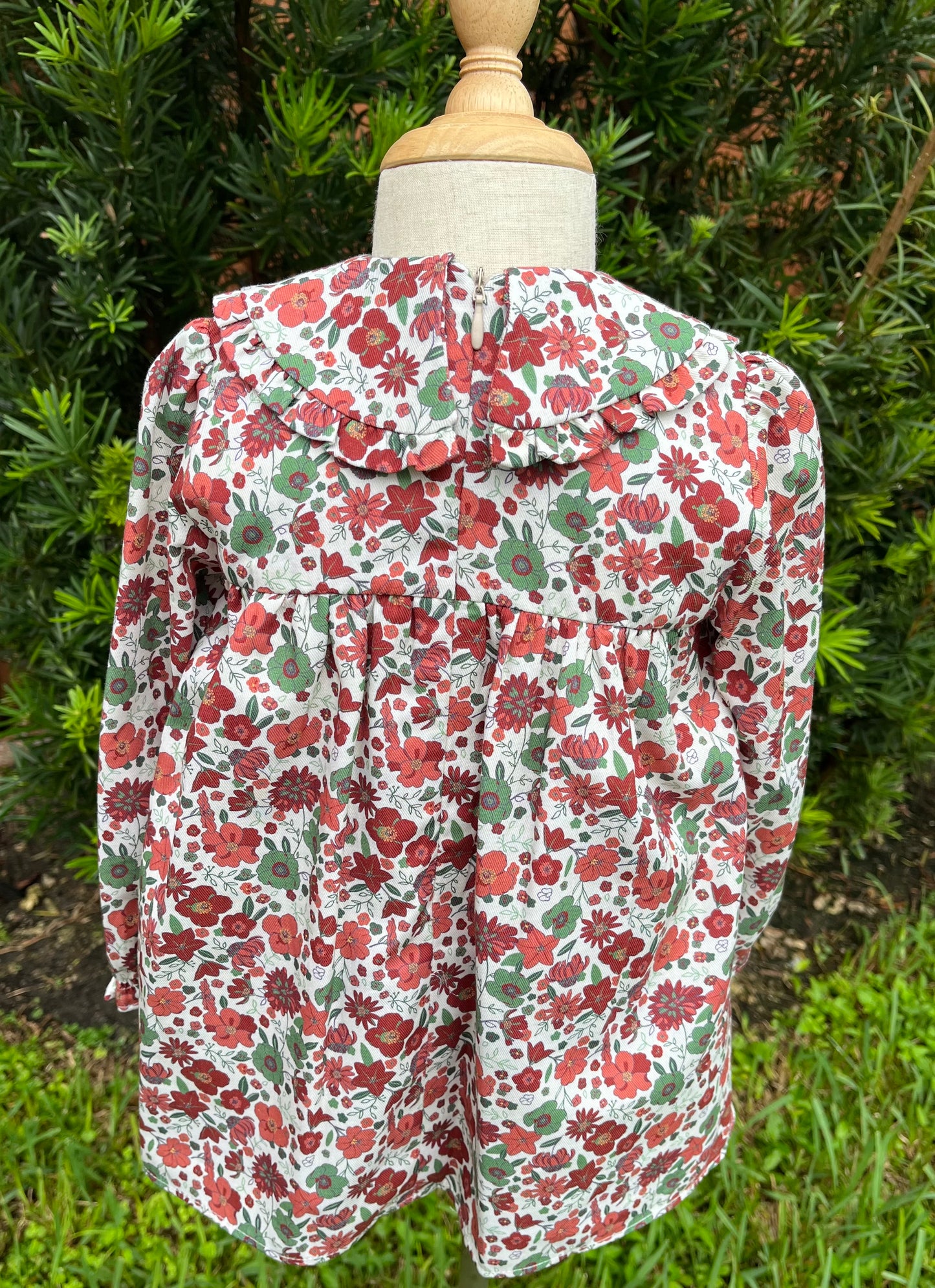 Family Baby Dress with Collar