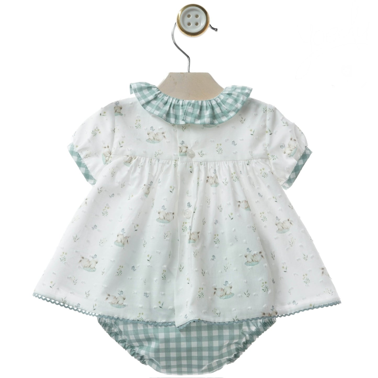 Delicate Green Baby Dress