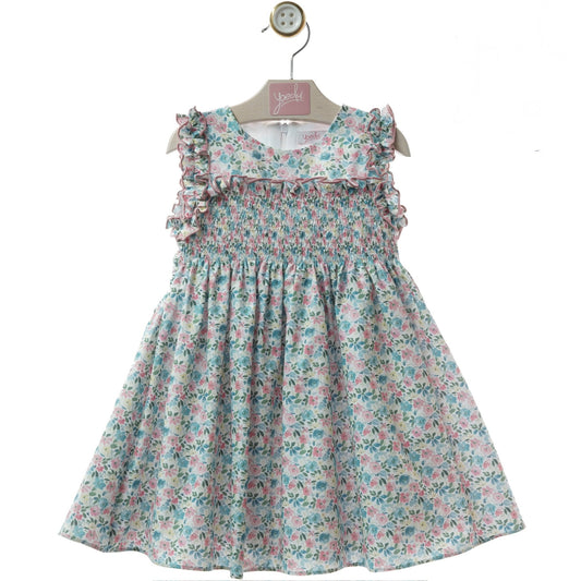 Delicate Spring Floral Dress for Girls