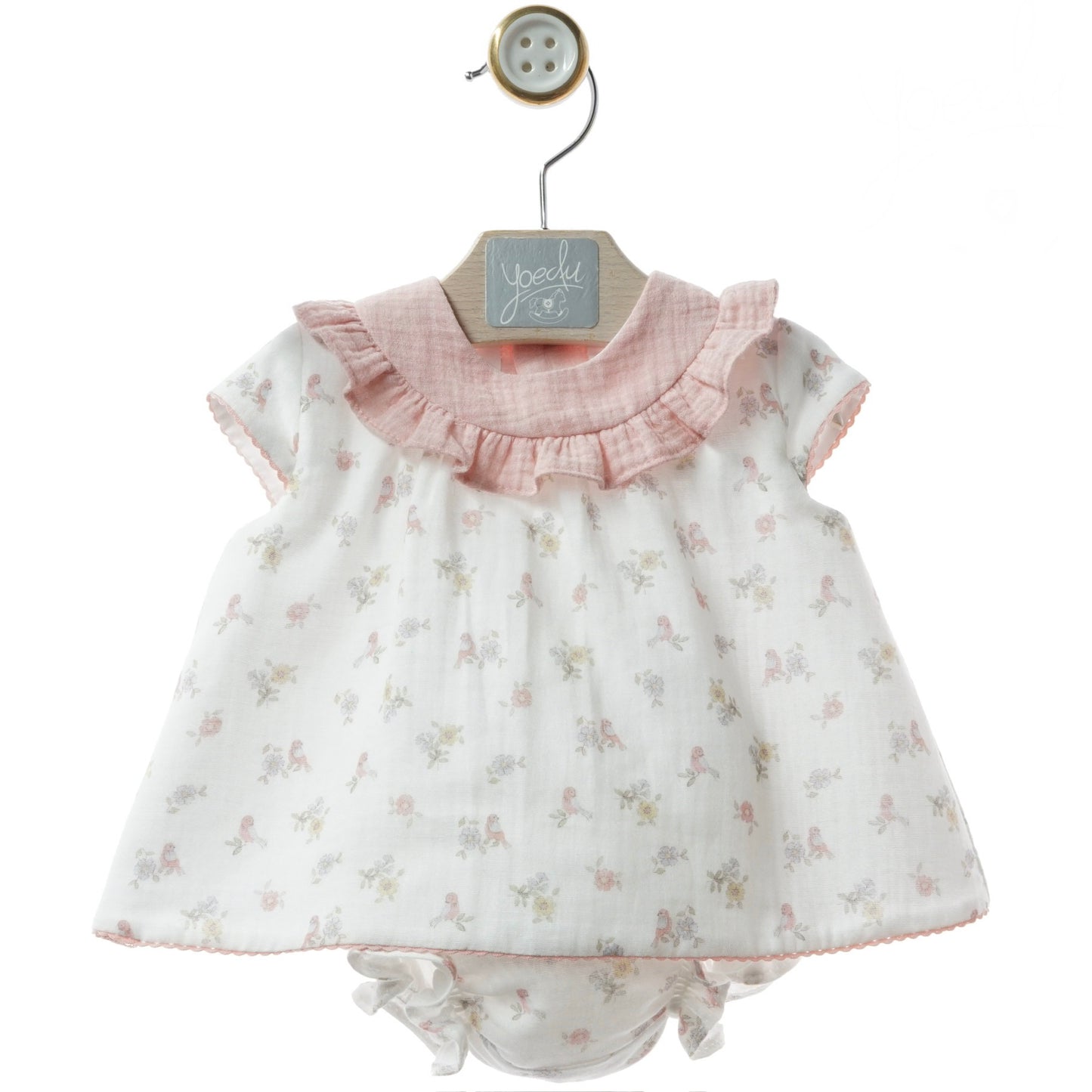 Delicate Pink Baby Dress