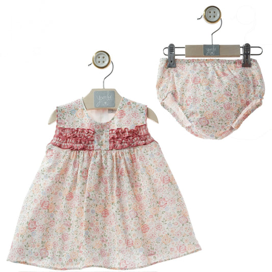 Pink Rose Dress for Baby