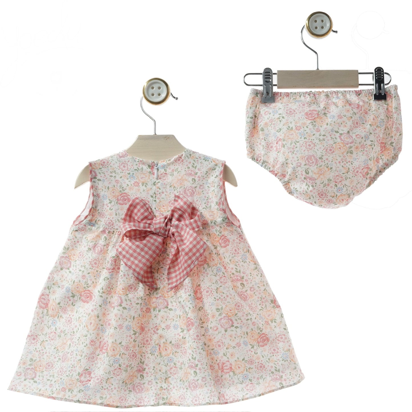 Pink Rose Dress for Baby
