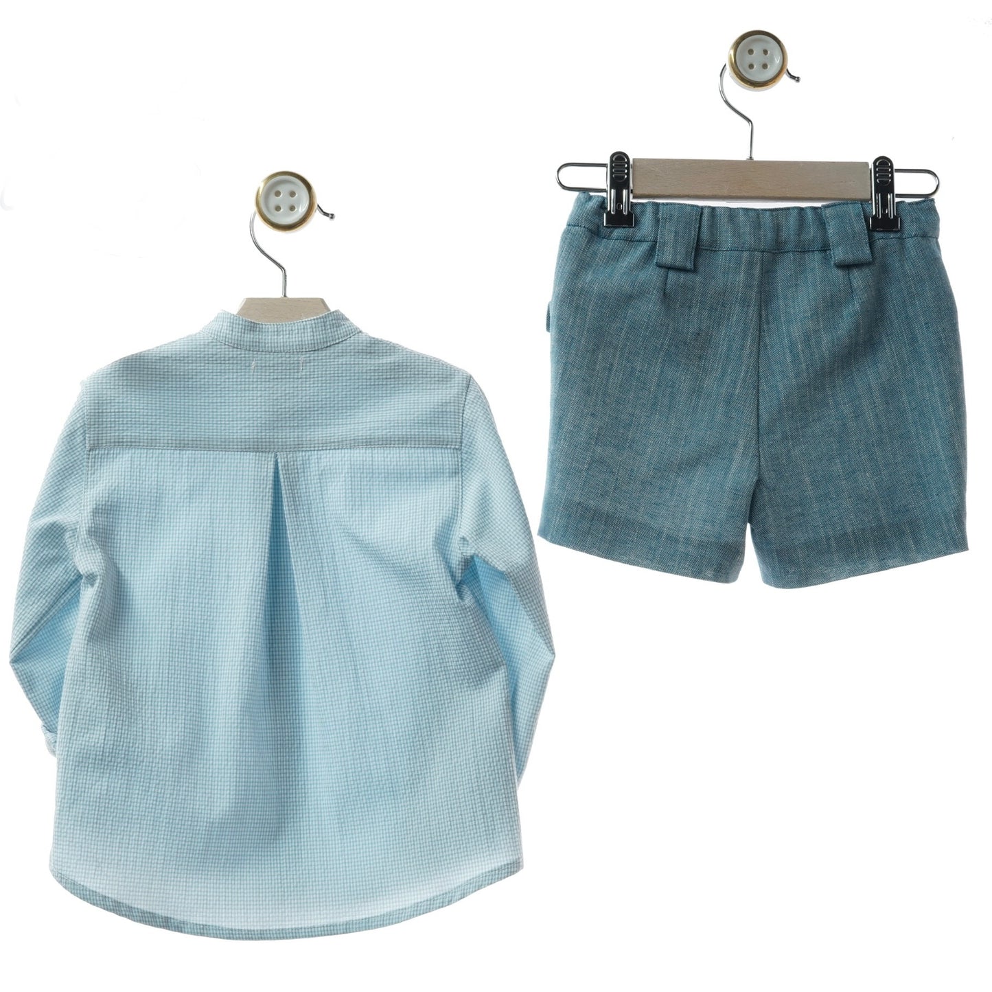 Elegant Blue Boys' Set
