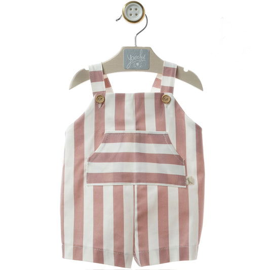 Boys' Striped Overalls