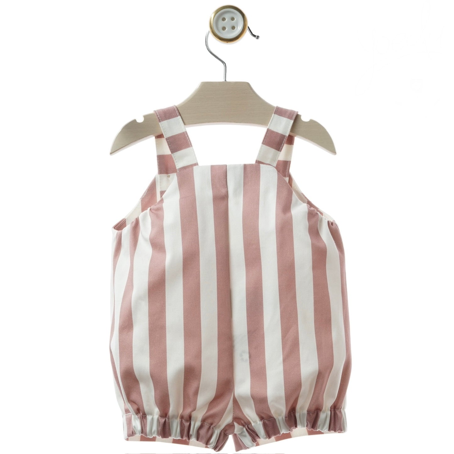Boys' Striped Overalls
