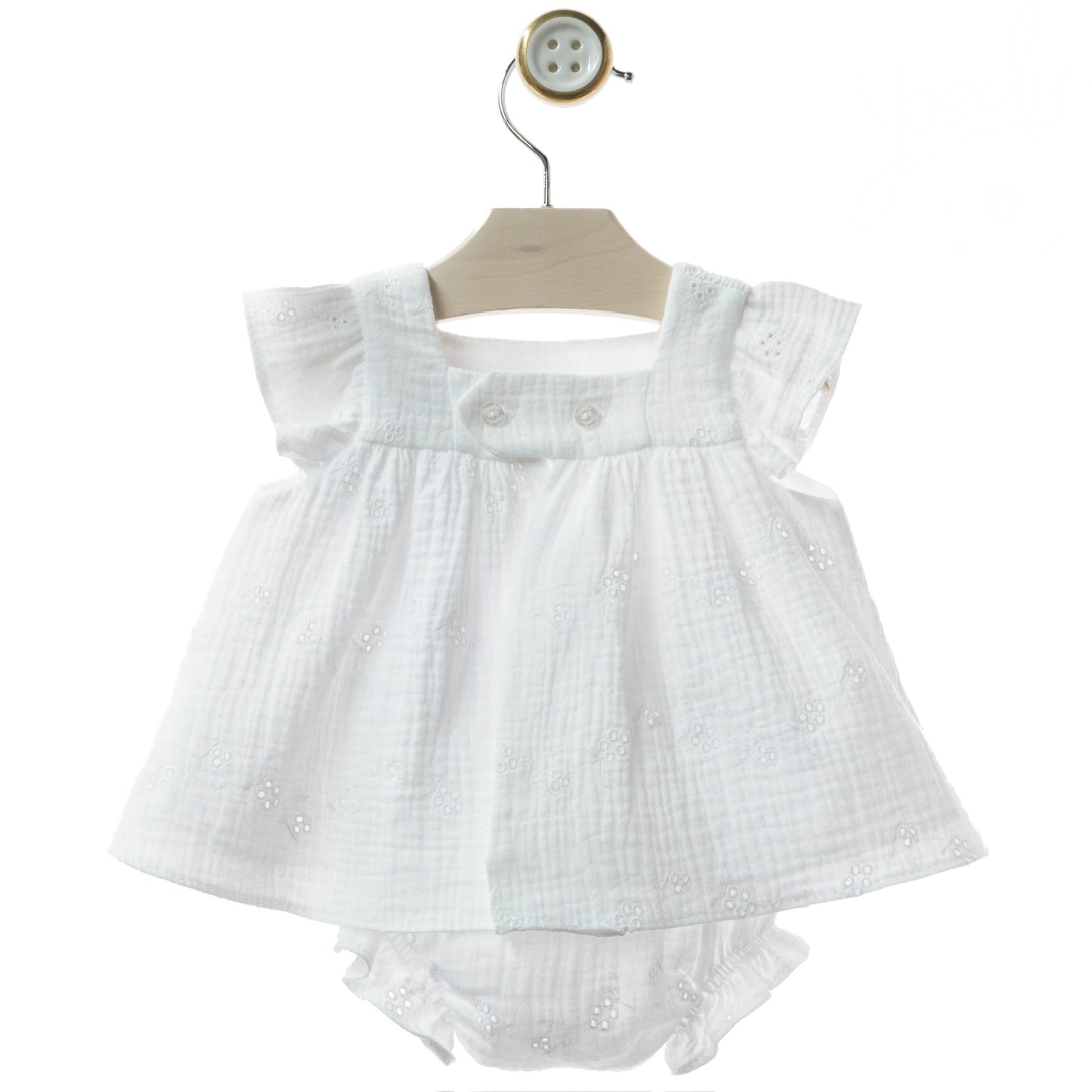 White Dress with a Little Bow