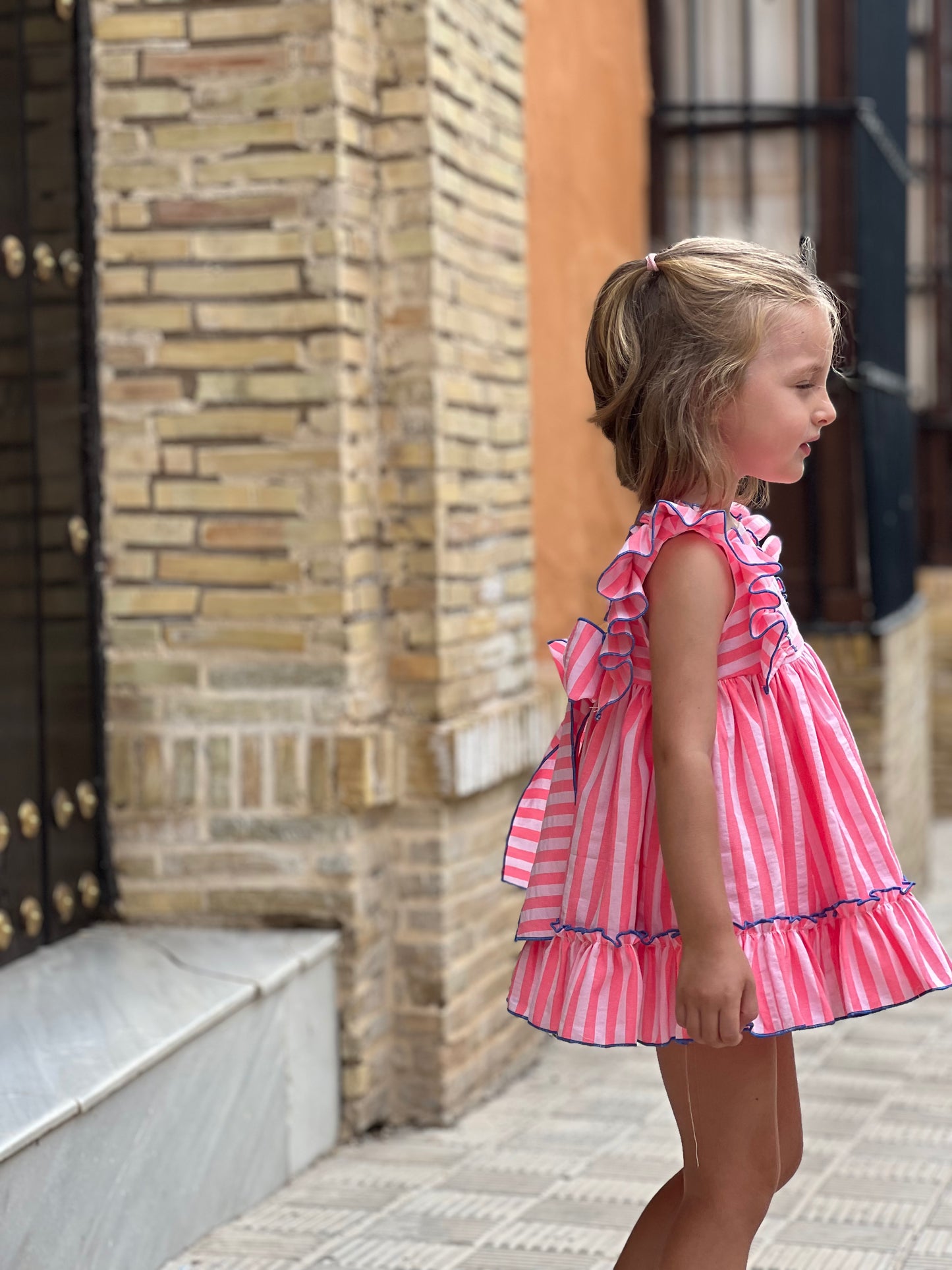 Striped Baby Summer Dress