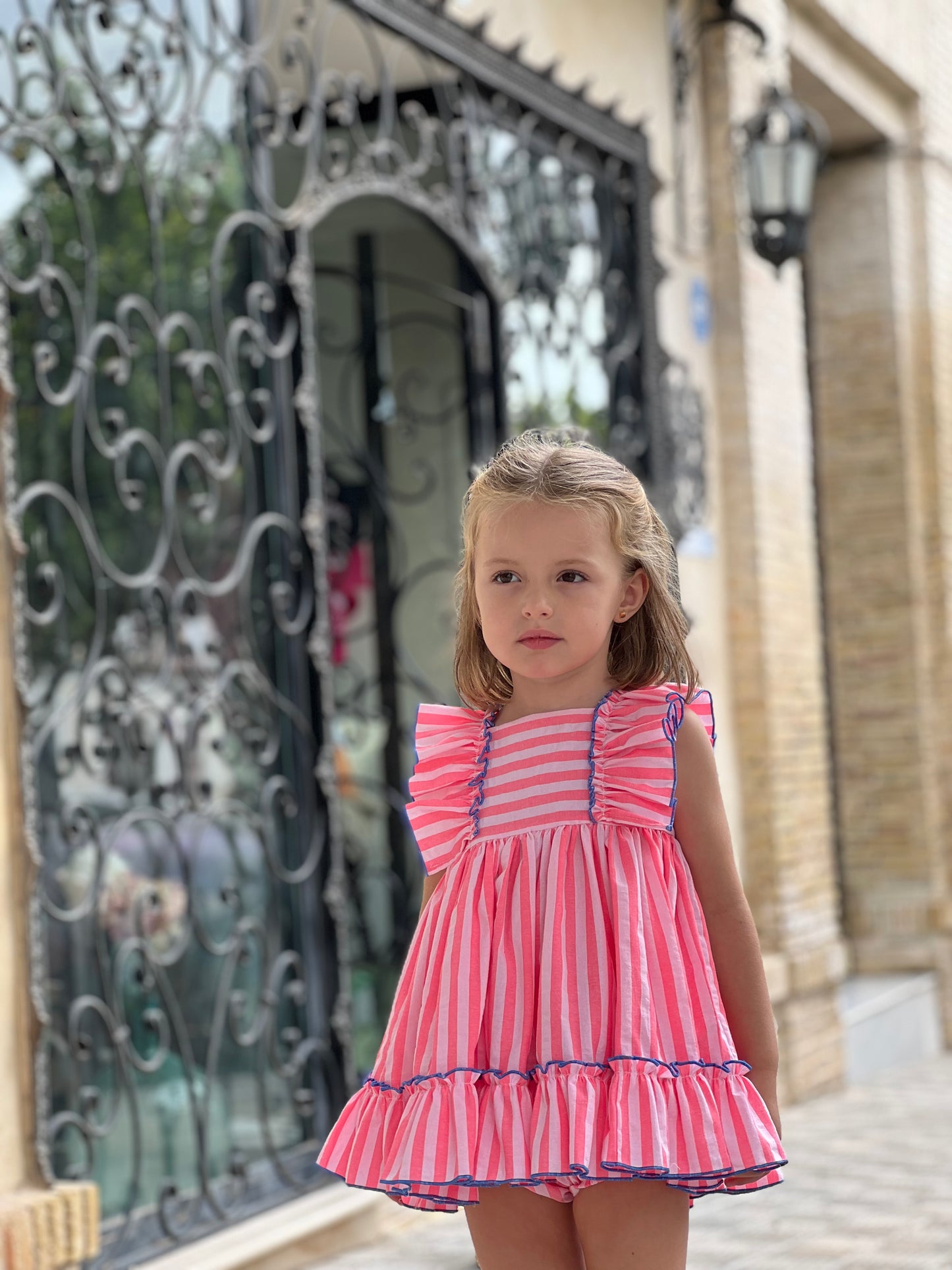 Striped Baby Summer Dress