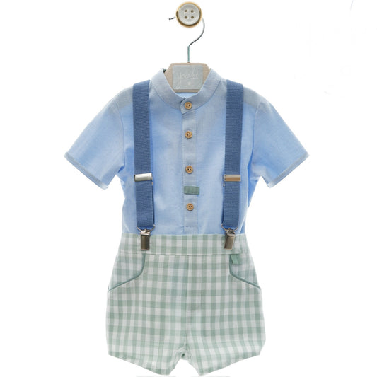 Elegant Short-Sleeved Boy's Set